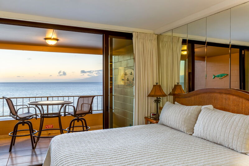 Maui Kai 806 stunning oceanfront views from private lanai, perfect for whale watching and sunsets